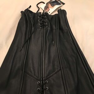 Allure leather corset